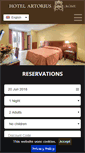 Mobile Screenshot of hotelartoriusrome.com